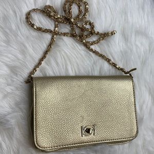 Cute gold handbag